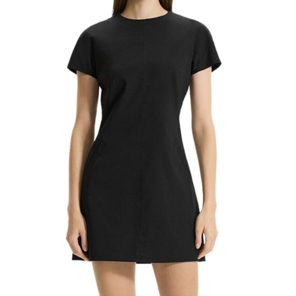 Theory Dolman Sleeve Mini Dress